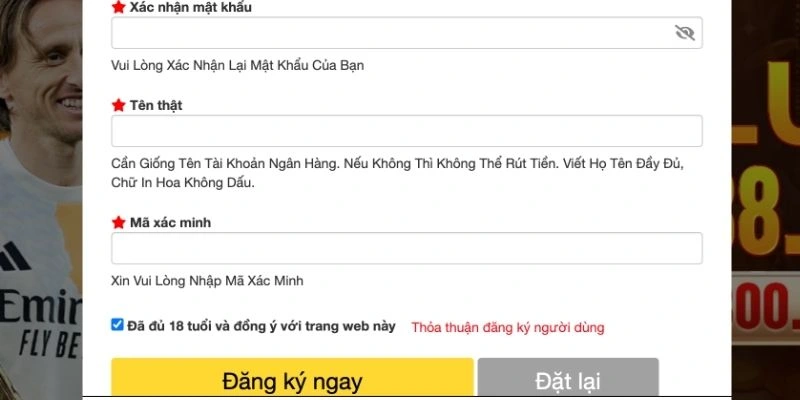 Màn hình khôi phục mật khẩu Hubet với các bước hướng dẫn rõ ràng