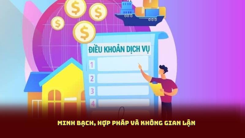 Minh Bạch, Hợp Pháp Và Không Gian Lận